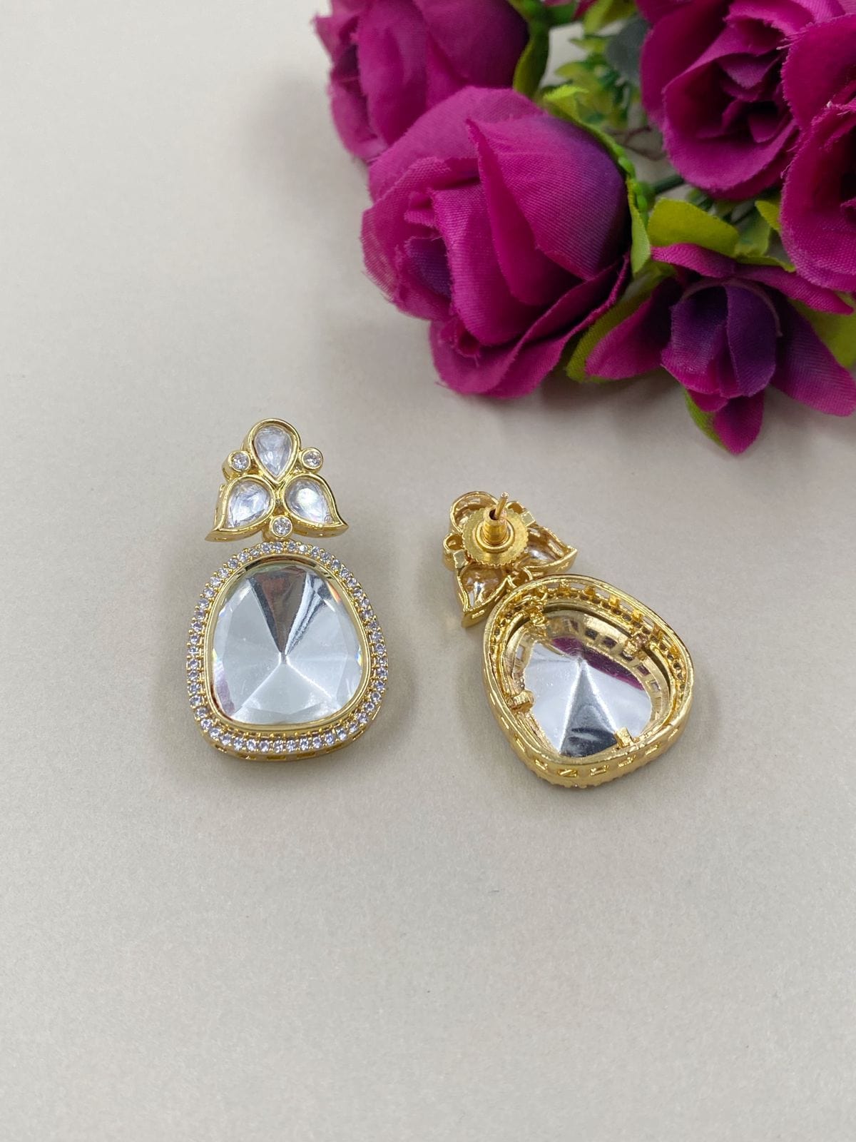 JASMINE BLOOM DIAMOND STUDS - EFIF Diamonds – EF-IF Diamond Jewellery